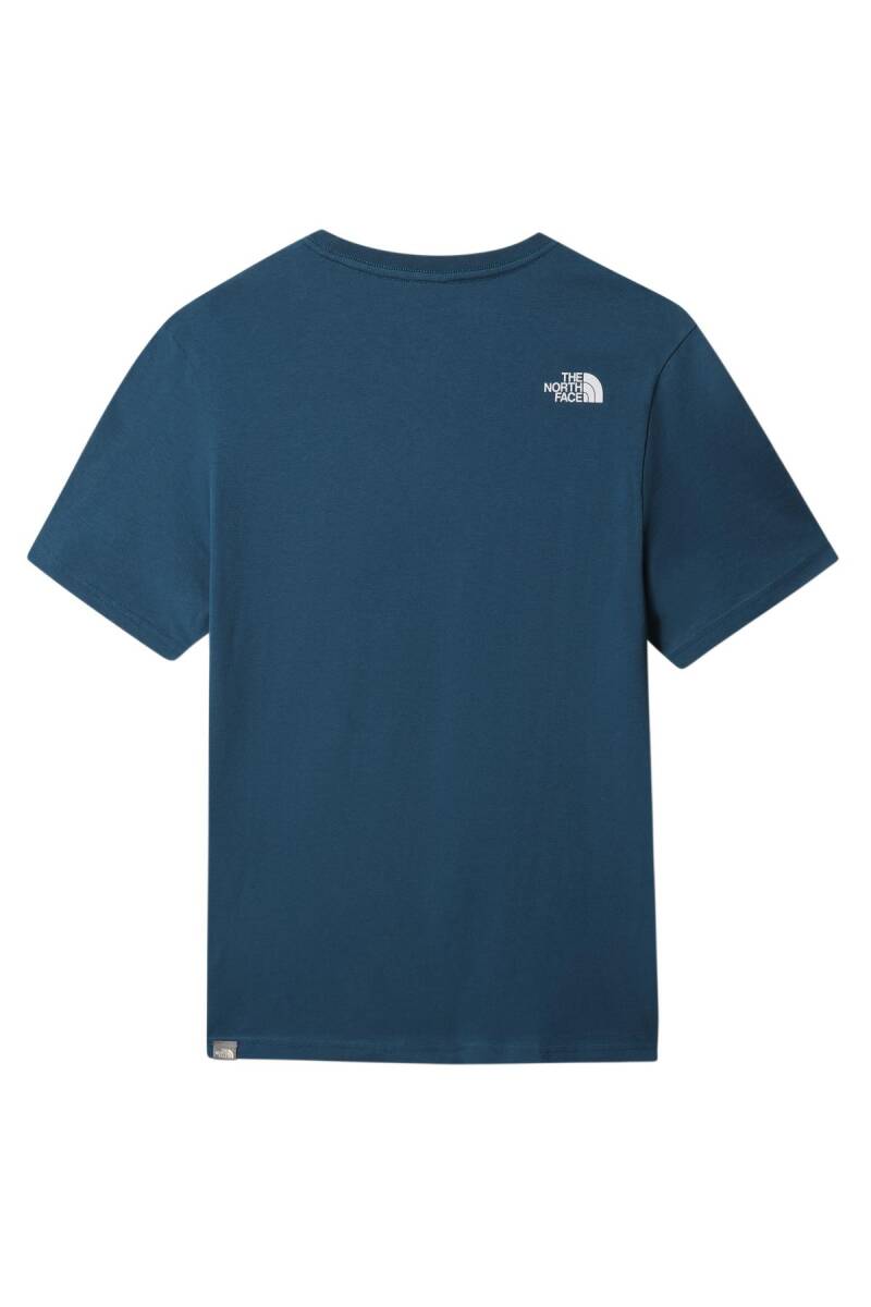 The North Face Mountain Line Erkek Tişört Mavi - 2