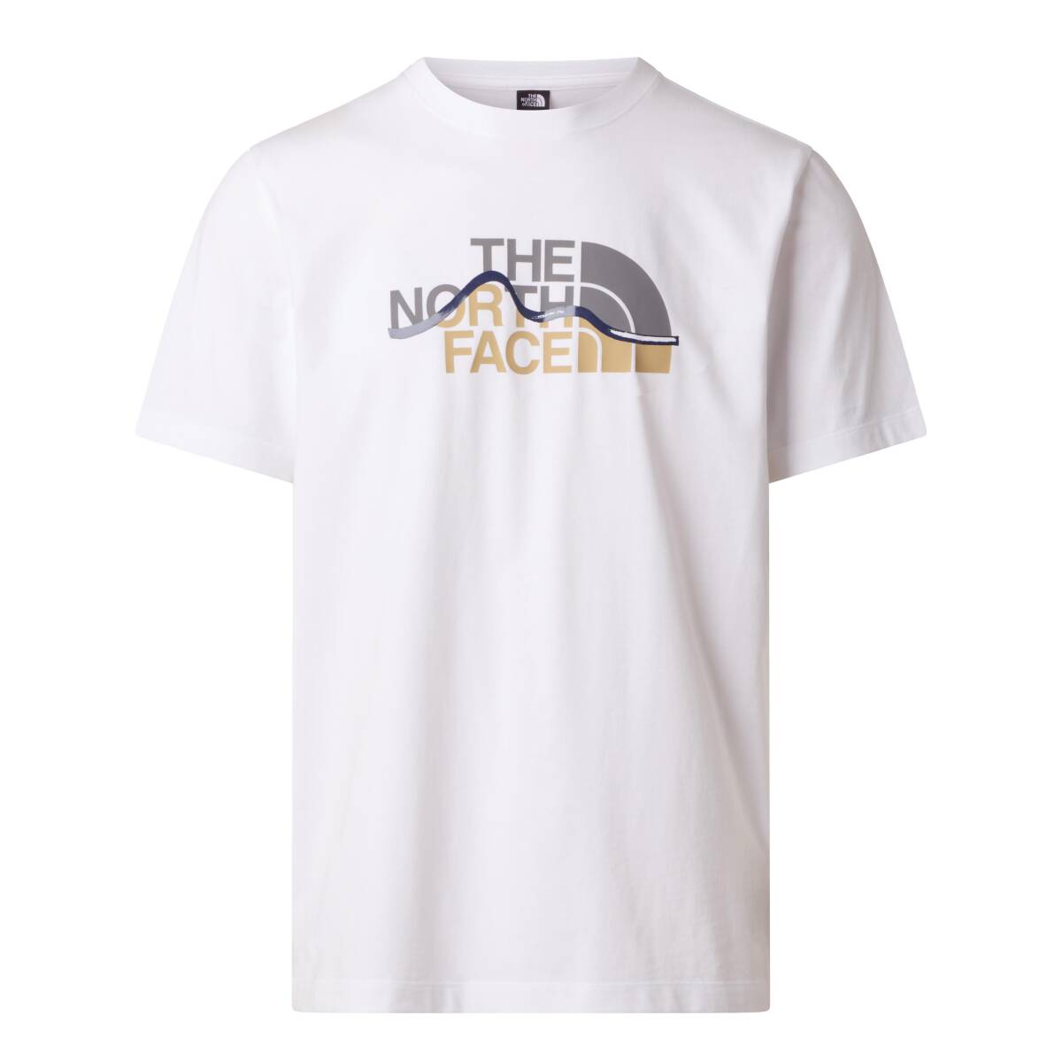 The North Face Mountain Line Regular Graphic Tişört Beyaz - 1