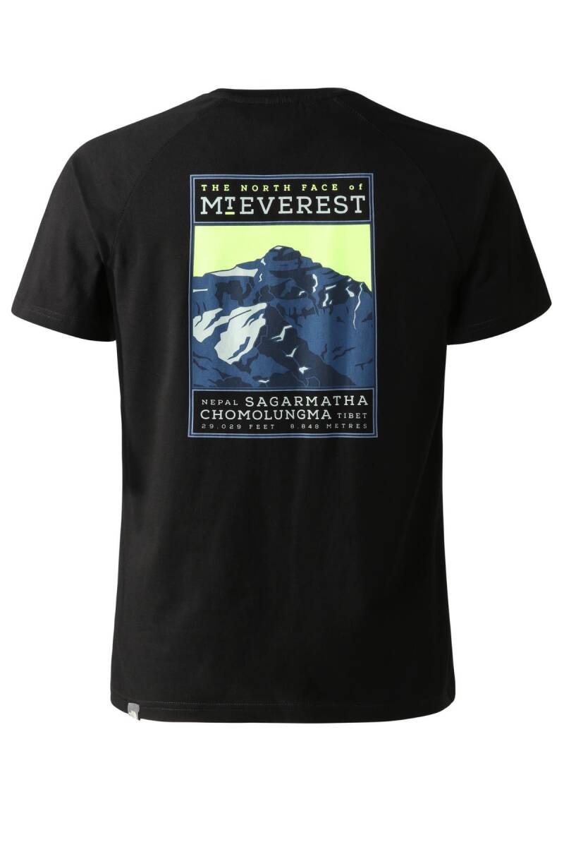 The North Face North Faces Tee Erkek Siyah Tişört - 2