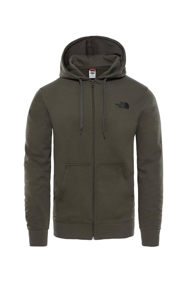 The North Face Open Gate Hoodie Full Zip Light Erkek Mont Yeşil - 1