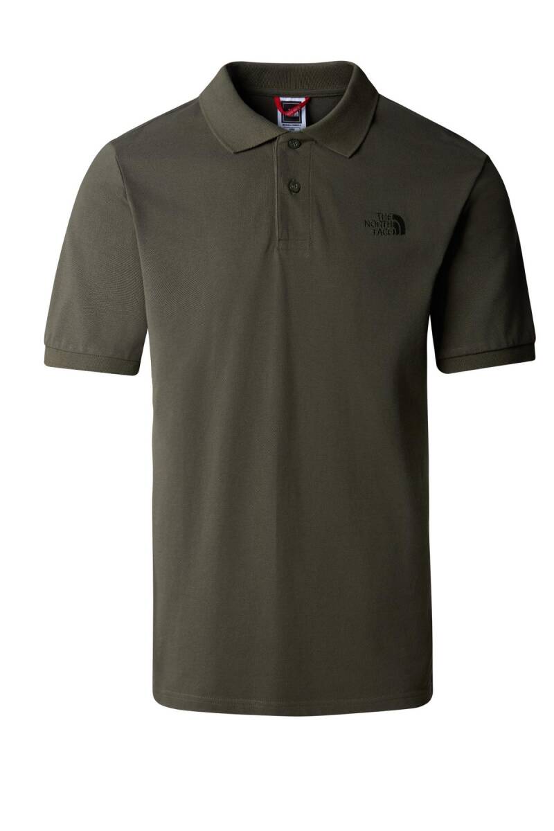 The North Face Polo Piquet Erkek Haki Tişört - 1