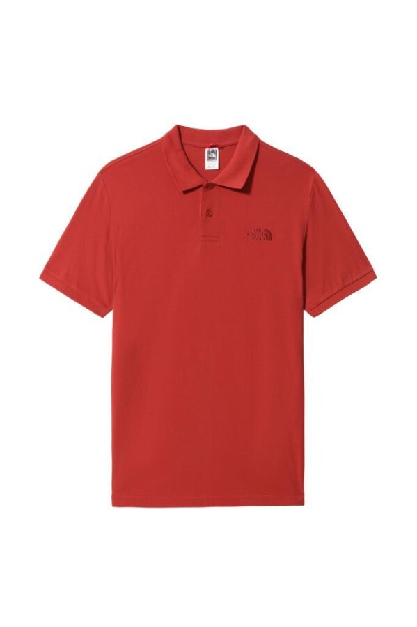 The North Face Polo Piquet Polo Yaka Erkek Tişört Kırmızı 