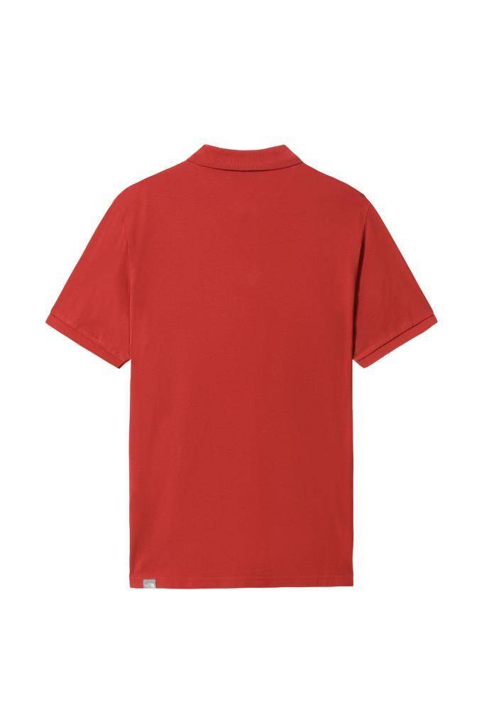The North Face Polo Piquet Polo Yaka Erkek Tişört Kırmızı - 2