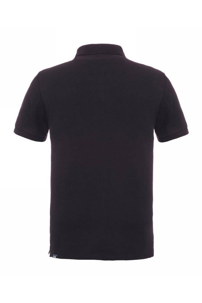 The North Face Premium Polo Piquet Erkek Polo Yaka Tişört Siyah - 2