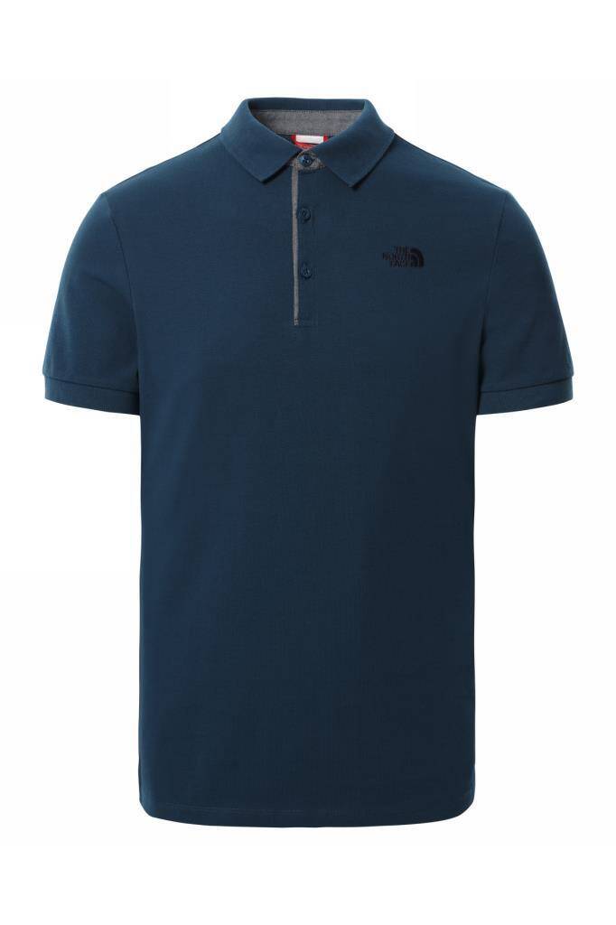 The North Face Premium Polo Piquet Erkek Tişört Lacivert - 1
