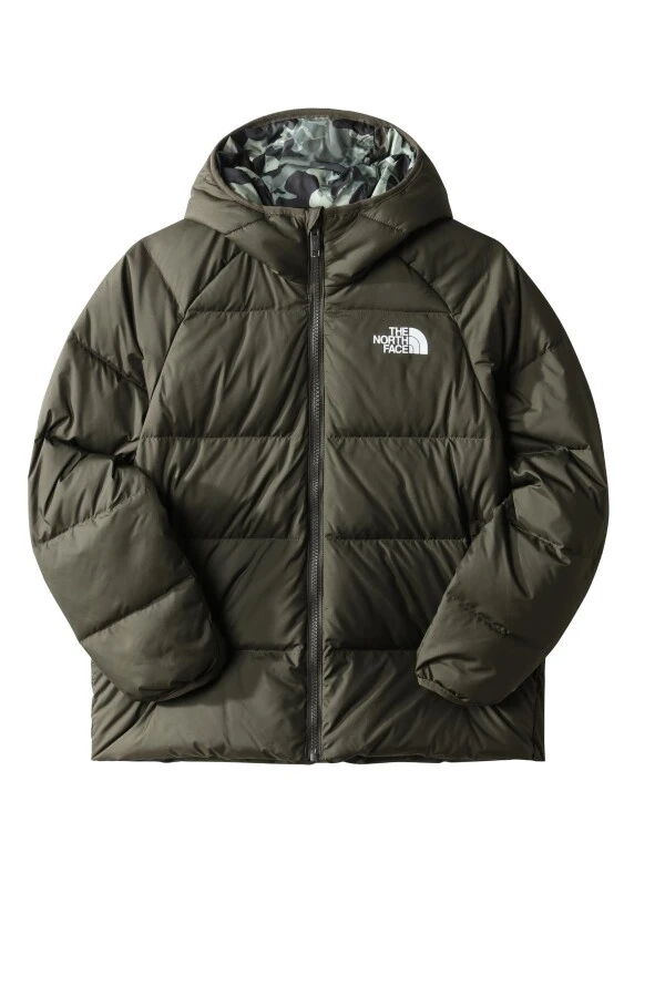 The North Face Prınted Revrs North Down Mont Çocuk Haki 