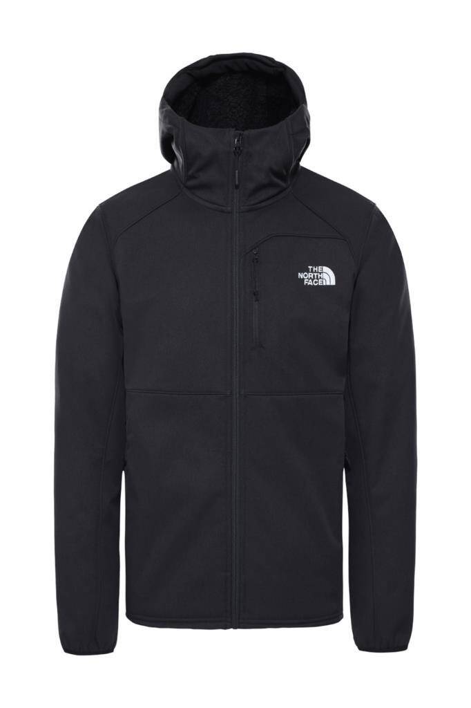 The North Face Quest Hooded Softshell Kapüşonlu Erkek Mont Siyah - 1