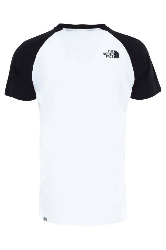 The North Face Raglan Easy Erkek Tişört Siyah/Beyaz - 2