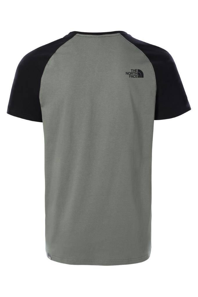 The North Face Raglan Erkek Tişört yeşil - 2