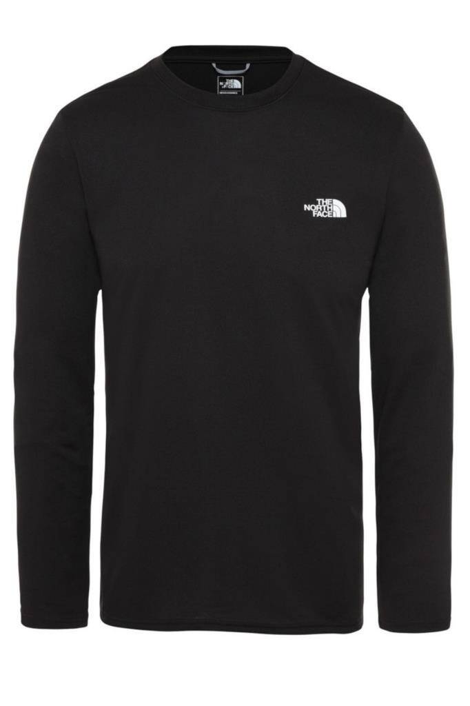The North Face Reaxion Amp Crew Erkek Sweatshirt Siyah - 1