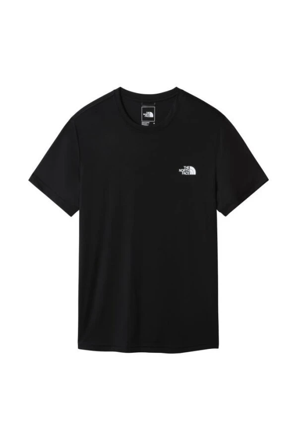 The North Face Reaxion AMP Crew Erkek Tişört Siyah 
