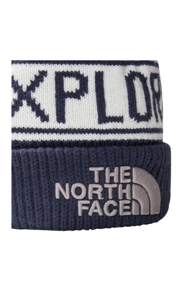 The North Face Retro Tnf Pom Beanie Bere Lacivert - 2