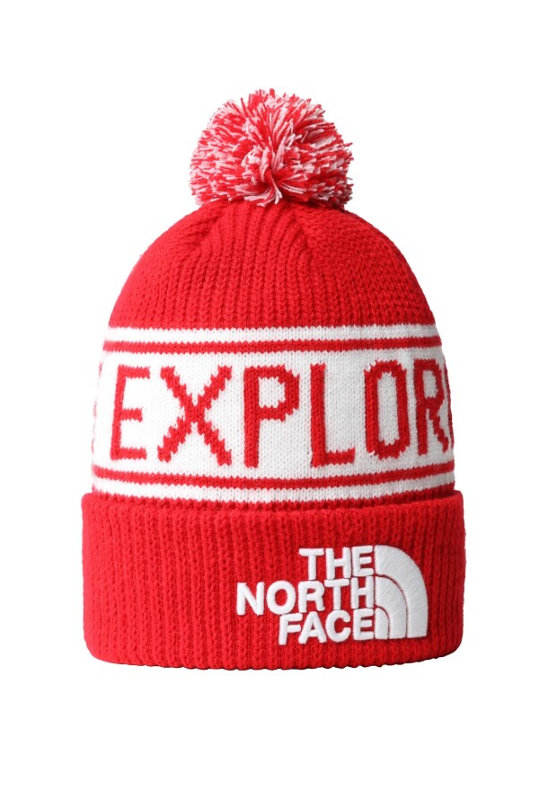 The North Face Retro TNF Pom Bere Kırmızı 