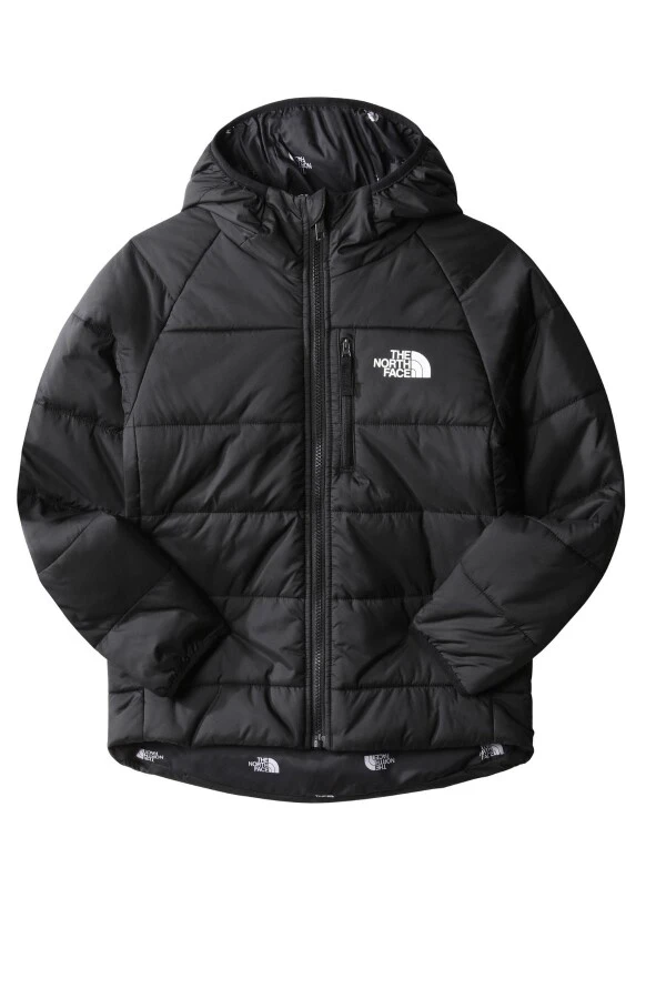 The North Face Reversıble Perrıto Çocuk Ceket Siyah/Beyaz 