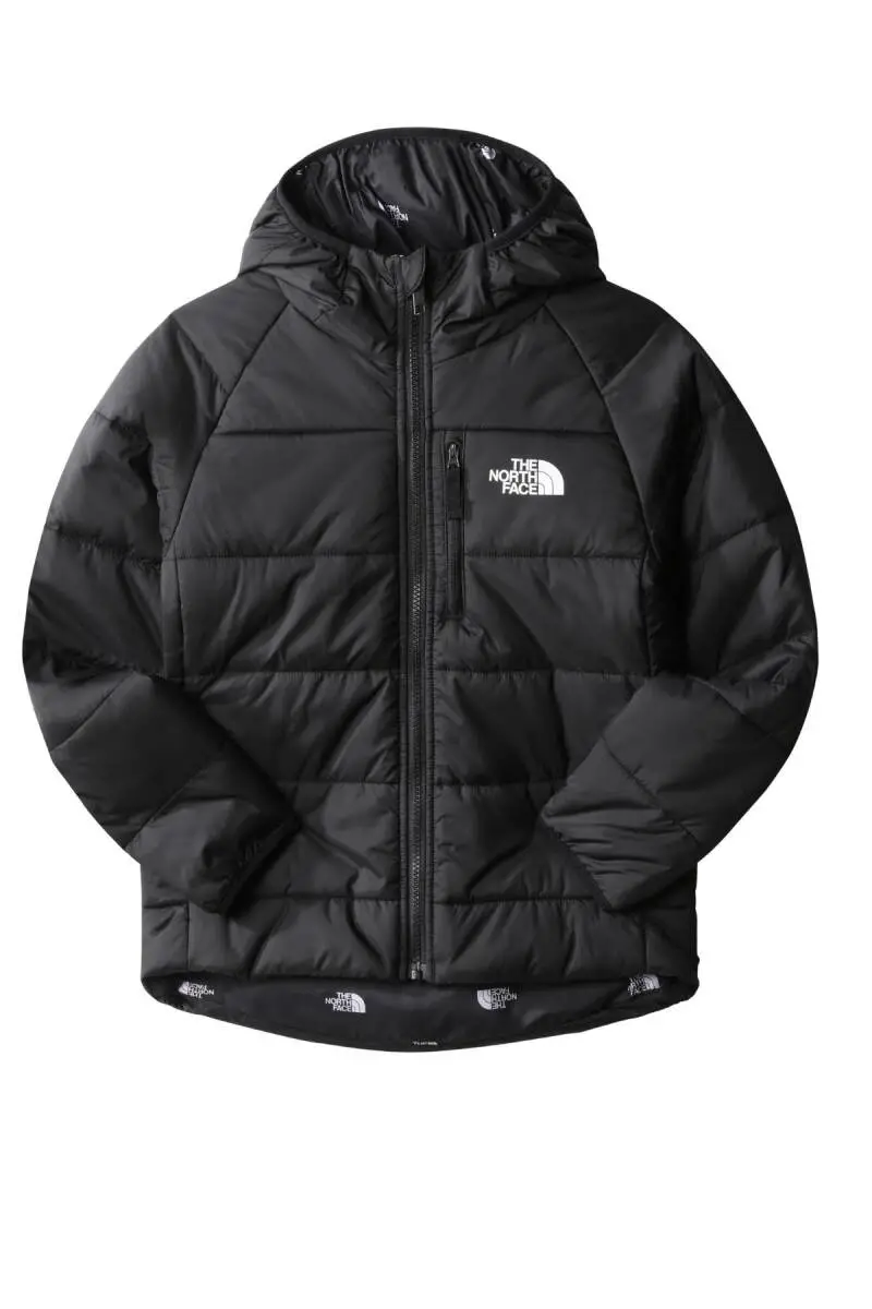 The North Face Reversıble Perrıto Çocuk Ceket Siyah/Beyaz - 1