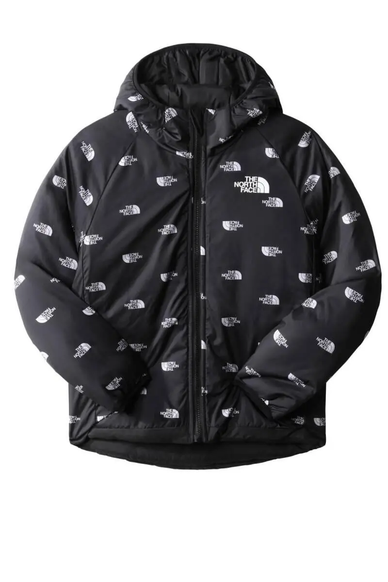 The North Face Reversıble Perrıto Çocuk Ceket Siyah/Beyaz - 2
