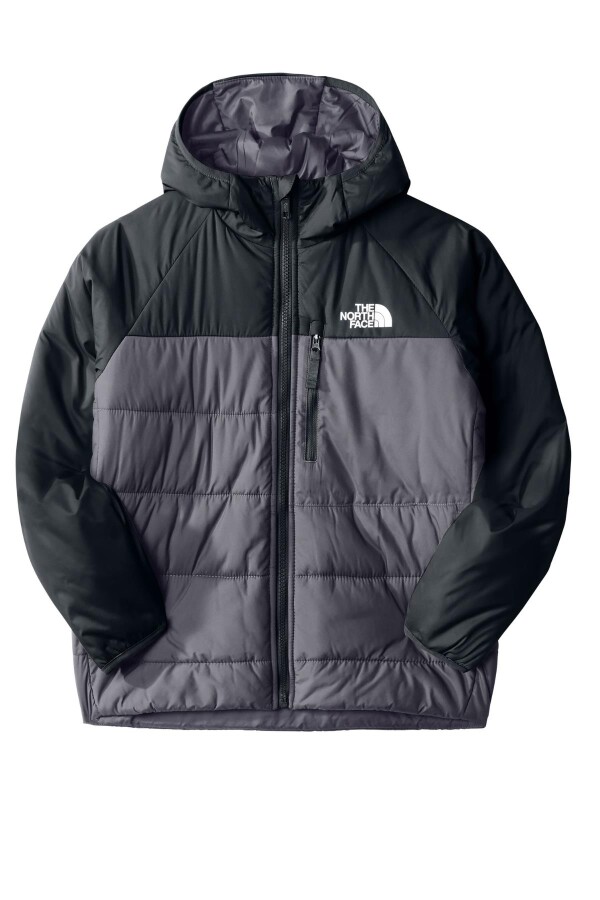 The North Face Reversıble Perrıto Çocuk Ceket Siyah/Gri 