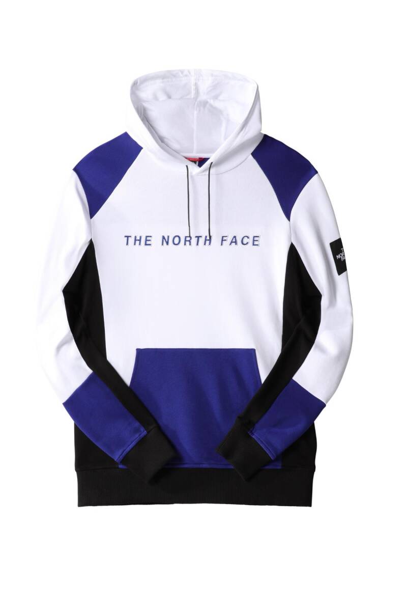 The North Face Seasonal Hoodıe Sweatshirt Kapşonlü Erkek Beyaz/Lacivert - 1