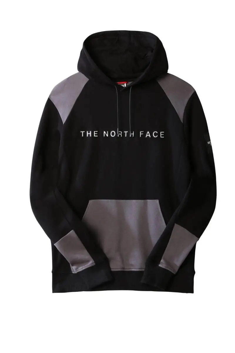 The North Face Seasonal Hoodıe Sweatshirt Kapşonlü Erkek Siyah/Gri - 1