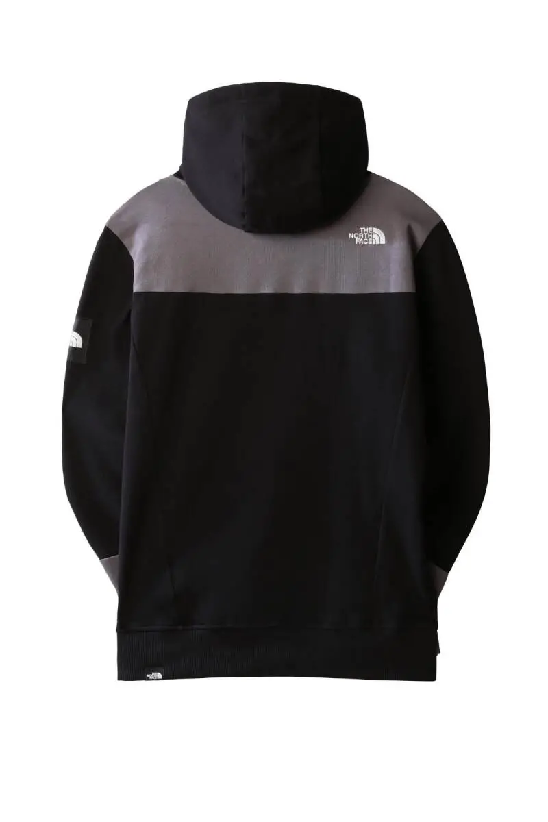 The North Face Seasonal Hoodıe Sweatshirt Kapşonlü Erkek Siyah/Gri - 2