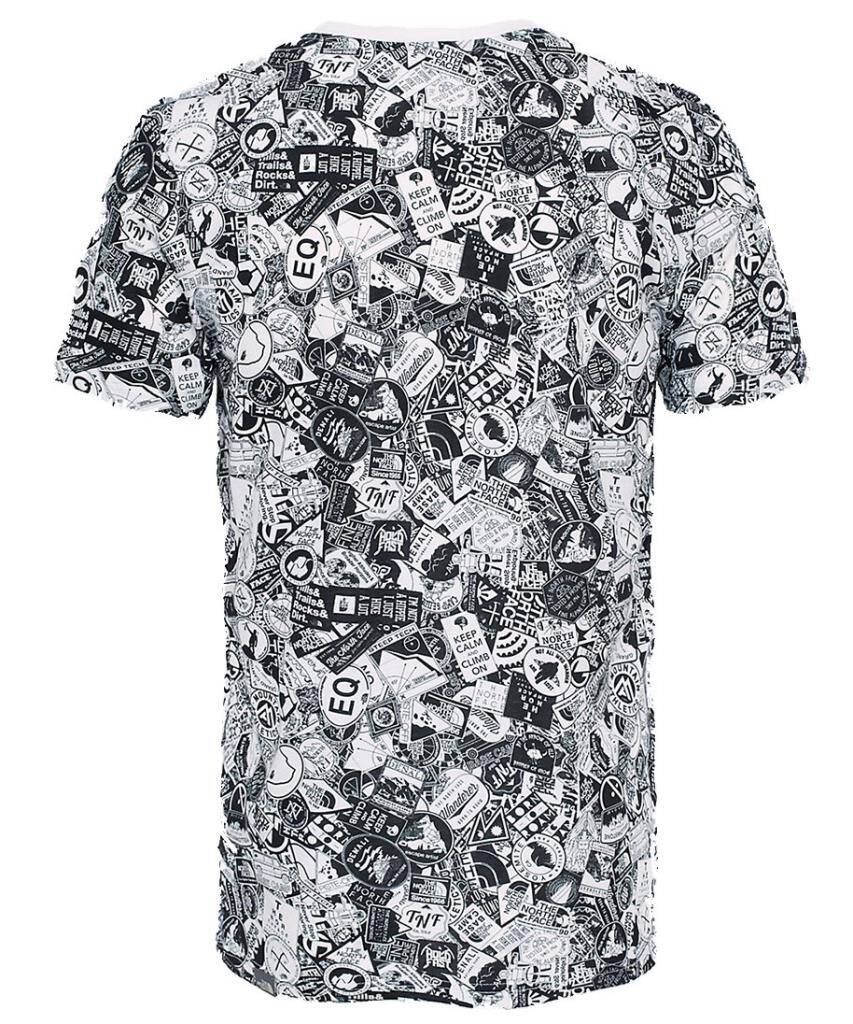 The North Face Sımple Dome Erkek T-Shirt Beyaz Baskılı - 1