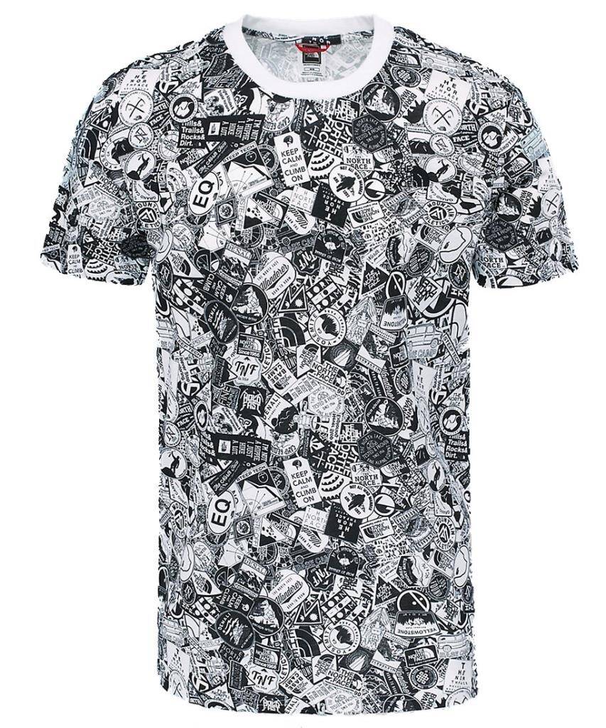 The North Face Sımple Dome Erkek T-Shirt Beyaz Baskılı - 2