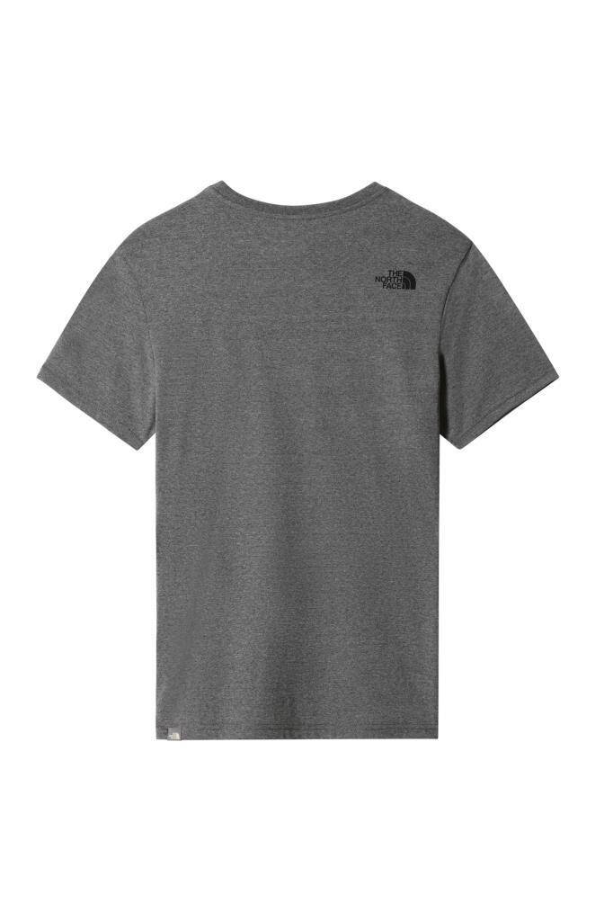 The North Face Simple Dome Erkek Tişört Gri - 2