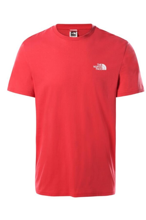 The North Face Simple Dome Erkek Tişört Kırmızı 