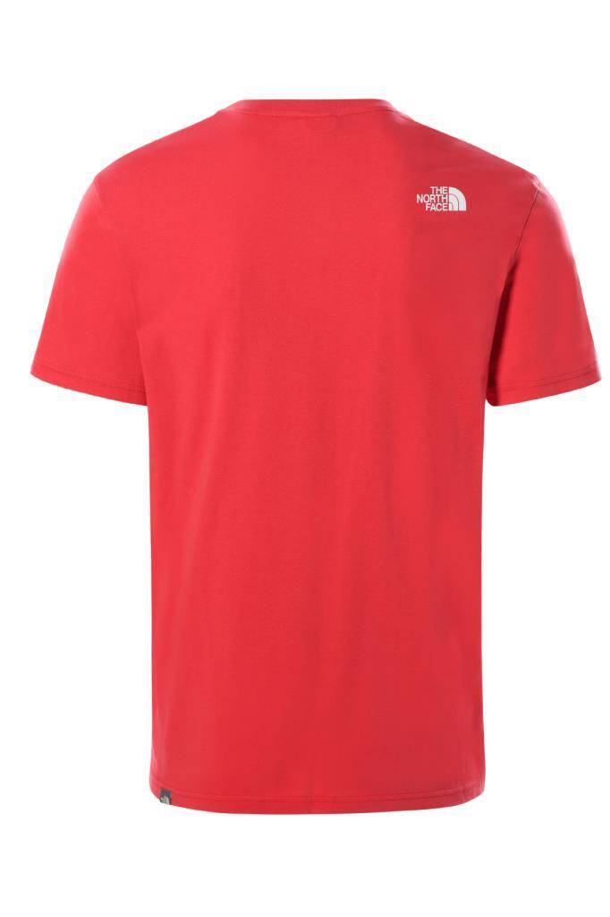 The North Face Simple Dome Erkek Tişört Kırmızı - 2
