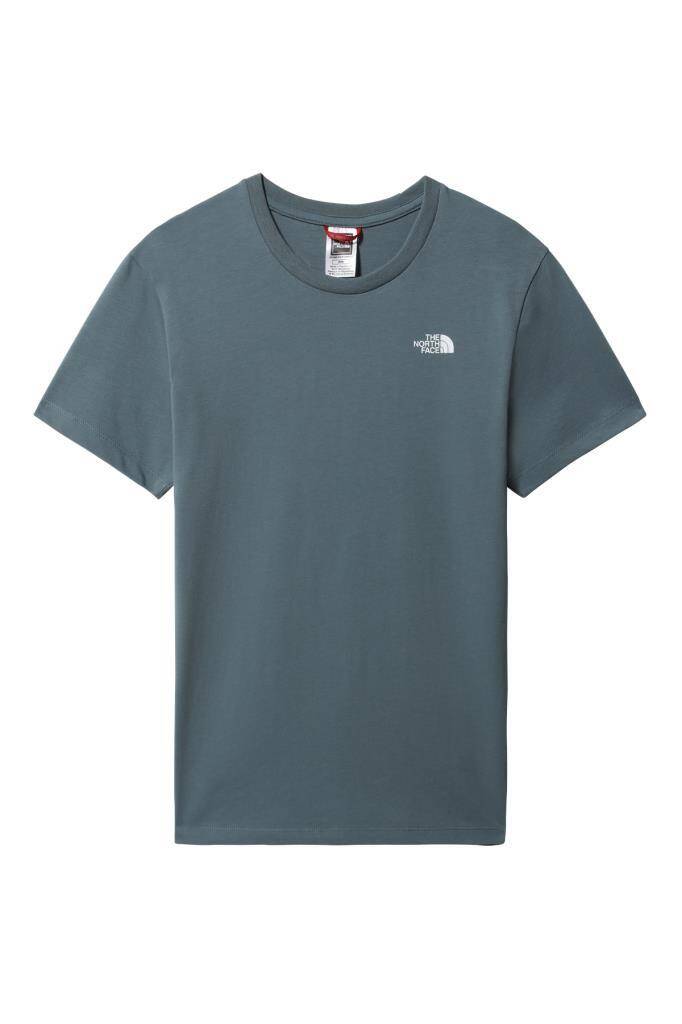 The North Face Simple Dome Kadın Tişört Mavi - 1