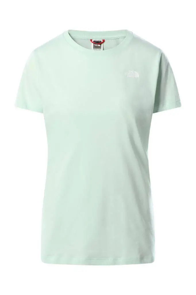 The North Face Simple Dome Kadın Tişört Su Yeşili - 1