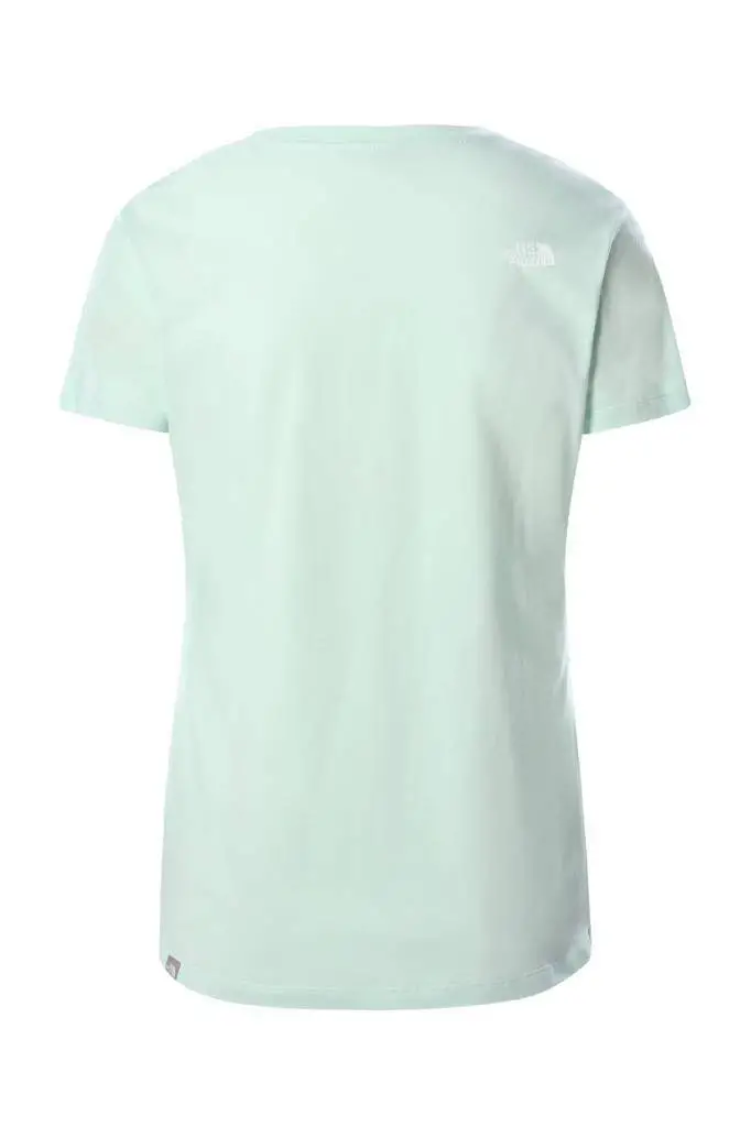 The North Face Simple Dome Kadın Tişört Su Yeşili - 2