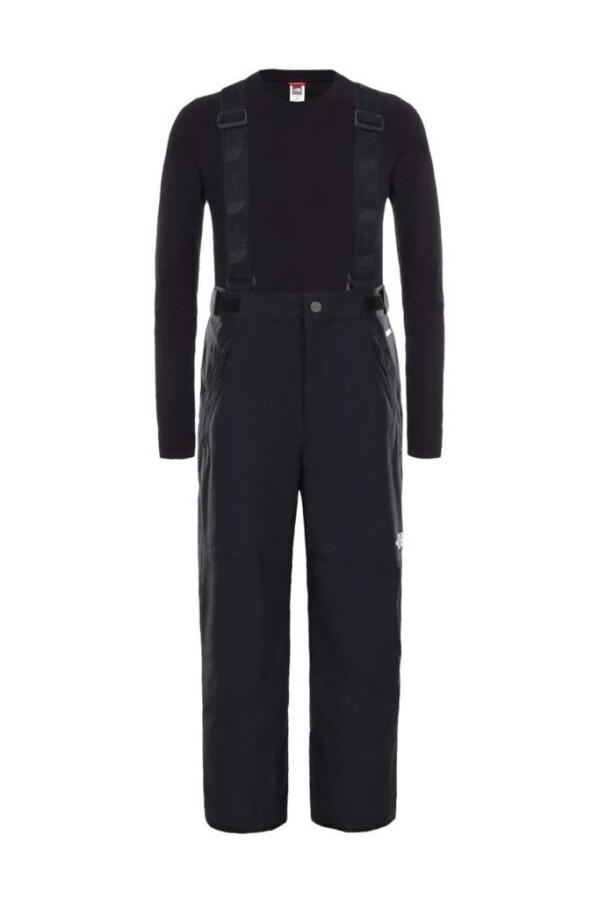The North Face Snow Suspender Plus Çocuk Pantolon Siyah - THE NORTH FACE