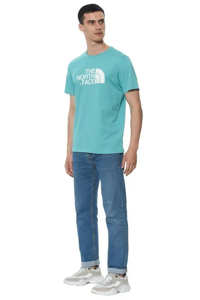 The North Face S/S Easy Tee Erkek Tişört Yeşil - 2