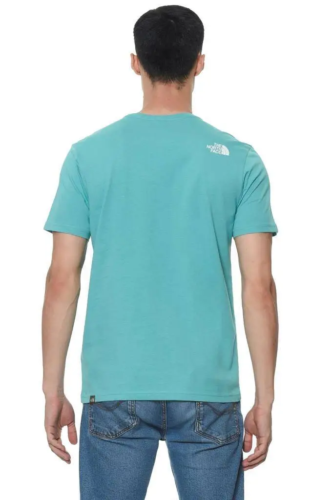 The North Face S/S Easy Tee Erkek Tişört Yeşil - 3