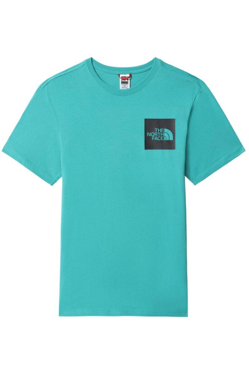 The North Face S/S Fine Tee Erkek Tişört Yeşil - 1
