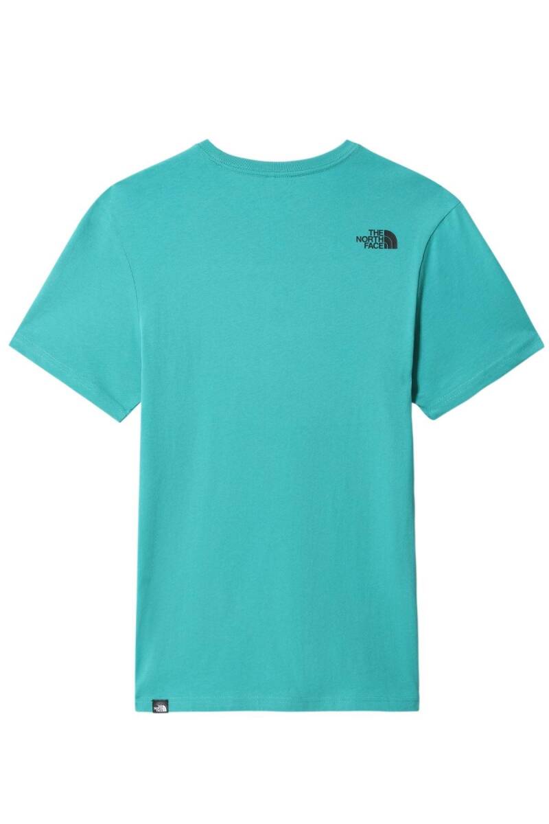 The North Face S/S Fine Tee Erkek Tişört Yeşil - 2