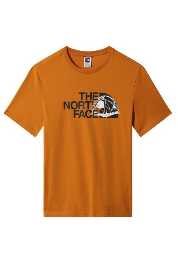 The North Face S/S Graphic Half Dome Erkek Tişört Turuncu 