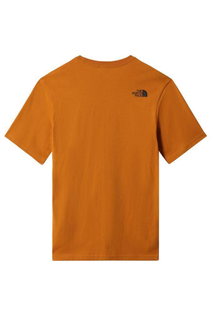 The North Face S/S Graphic Half Dome Erkek Tişört Turuncu - 2