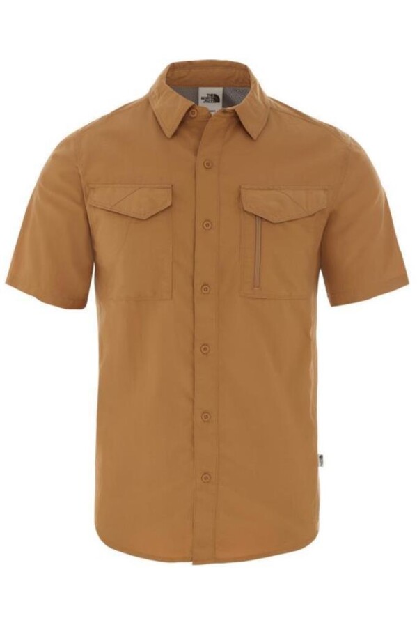 The North Face S/S Sequoıa Kısa Kollu Erkek Gömlek Kahverengi 