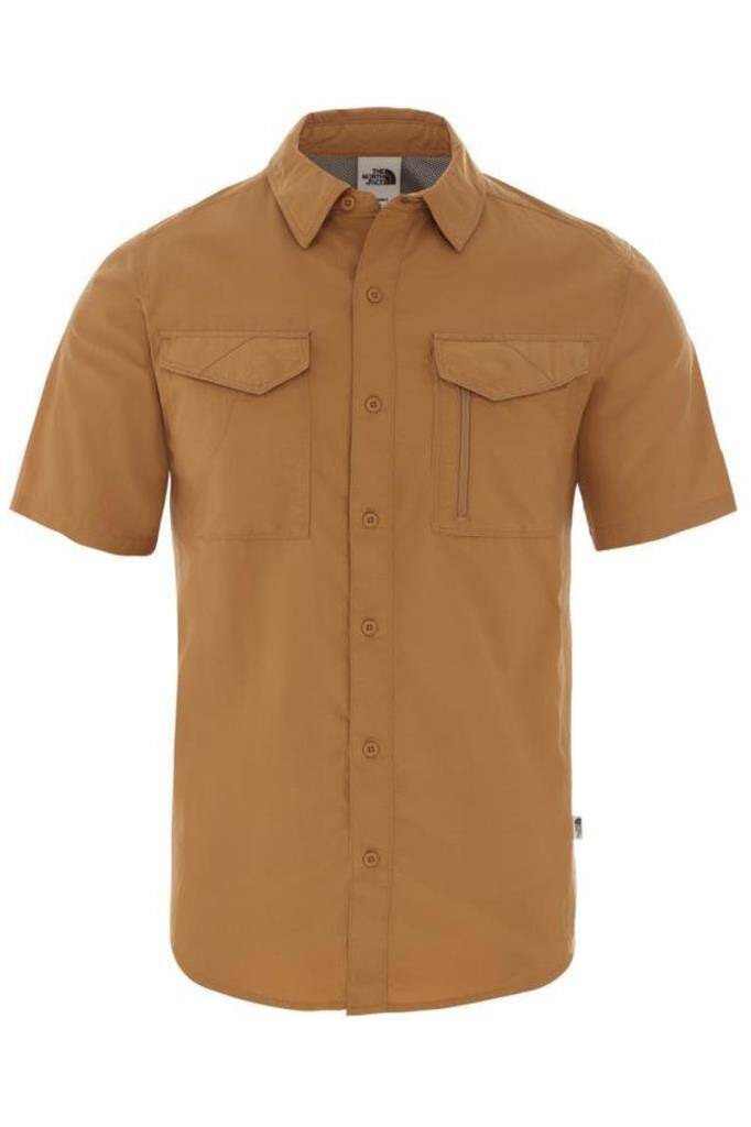 The North Face S/S Sequoıa Kısa Kollu Erkek Gömlek Kahverengi - 1