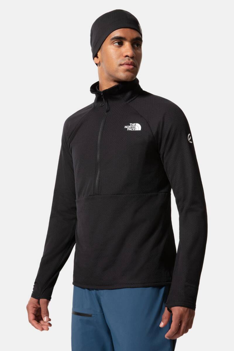 The North Face Summit Futurefleece Yarım Fermuarlı Polar Erkek Siyah - 1