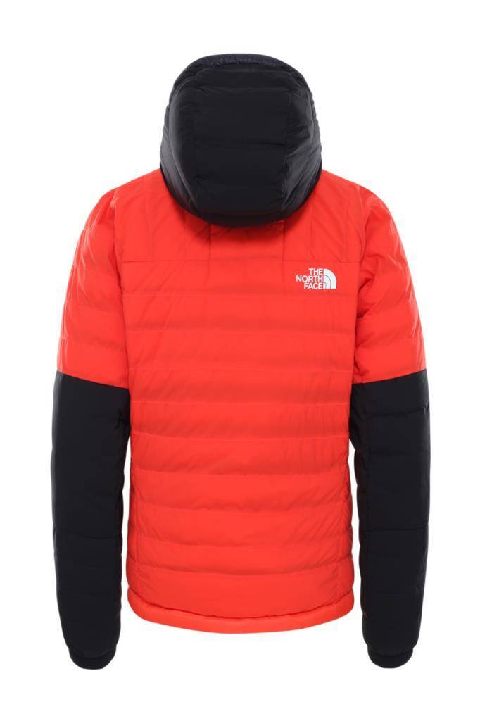 The North Face Summit L3 50/50 Down Hoodie Kadın Mont Kırmızı/Siyah - 2