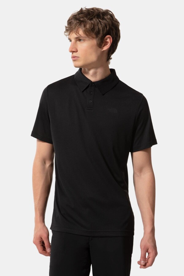 The North Face Tanken Polo Erkek T-Shirt Siyah - THE NORTH FACE