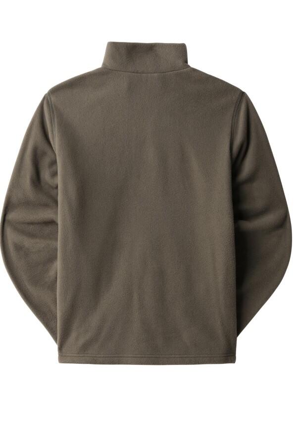 The North Face Teen Glacıer 1/4 Zıp Çocuk Polar Haki - THE NORTH FACE (1)