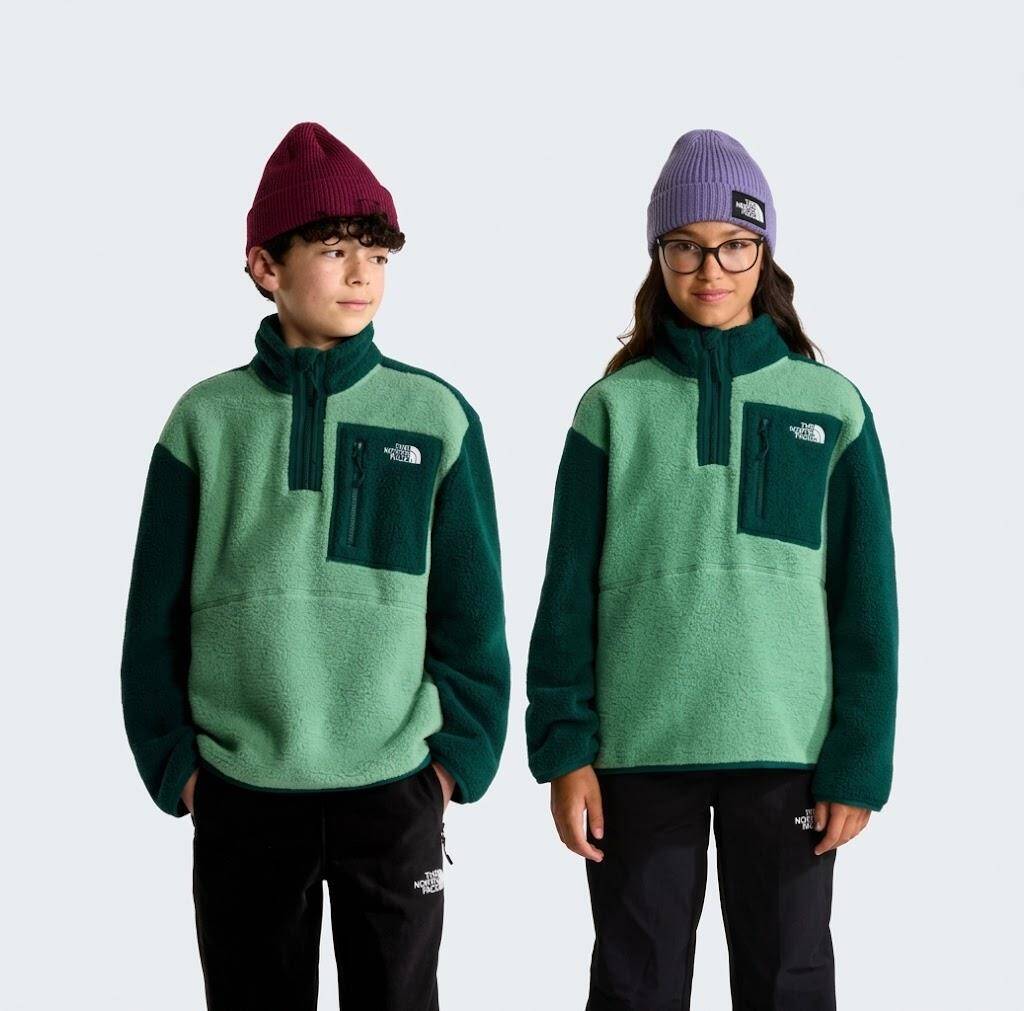 The North Face TEEN YUMIORI 1/4 ZIP JACKET Çocuk Polar Mont - 3