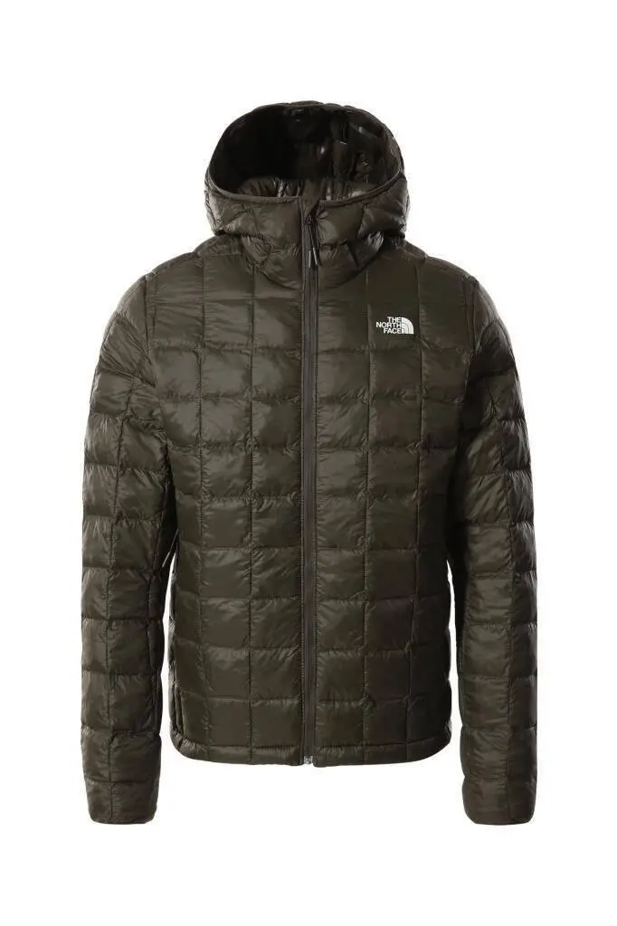 The North Face Thermoball Eco Hoodie 2.0 Erkek Kapüşonlu Mont Haki - 1