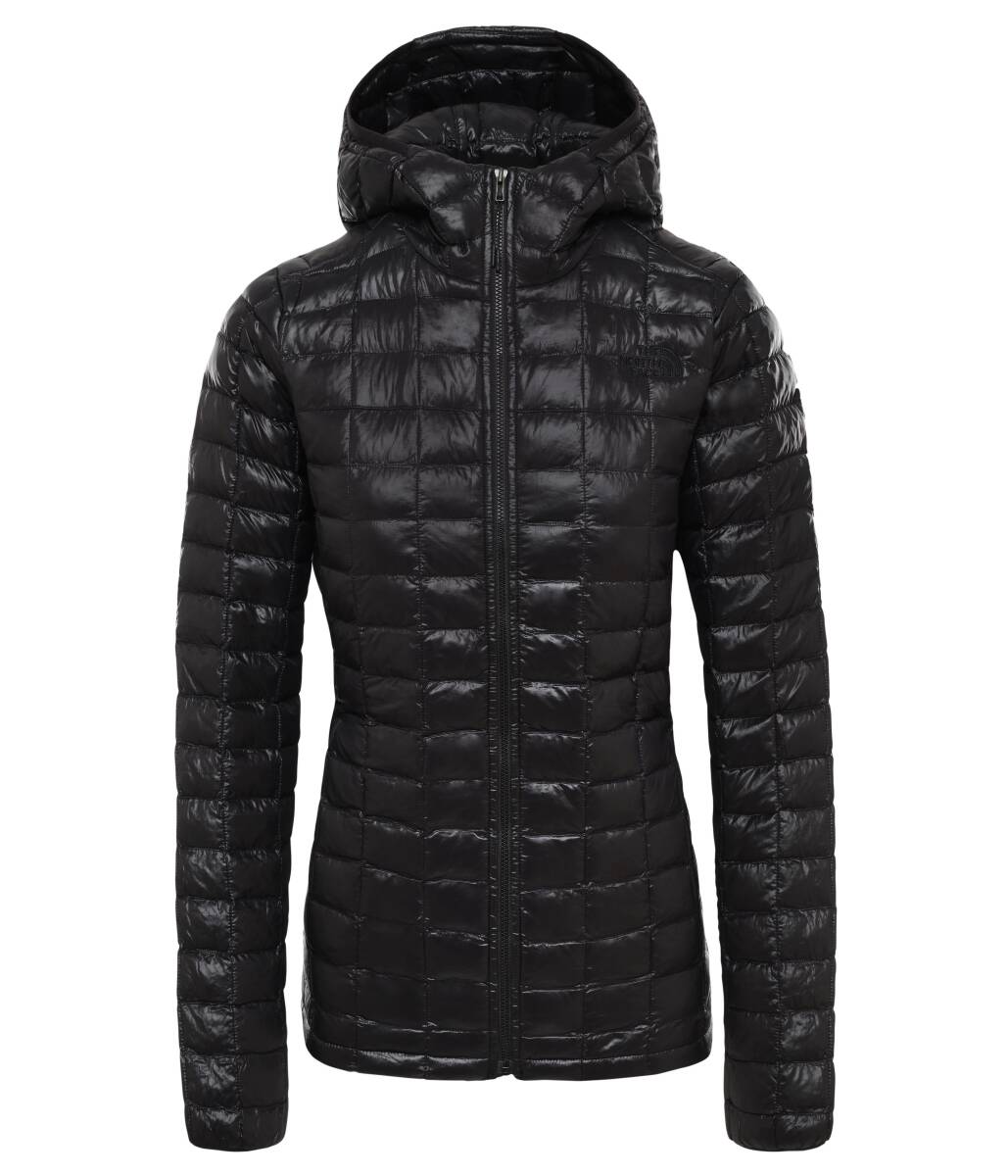 The North Face Thermoball Eco Hoodie Kadın Mont Siyah - 1