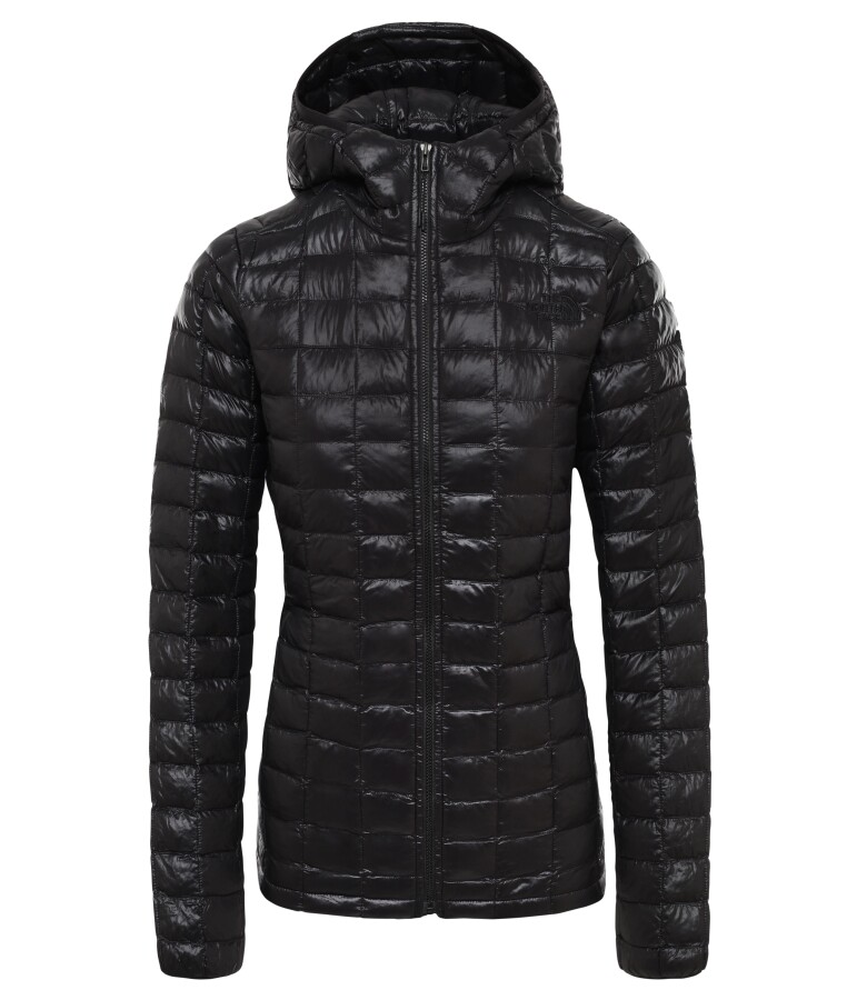 The North Face Thermoball Eco Hoodie Kadın Mont Siyah - THE NORTH FACE
