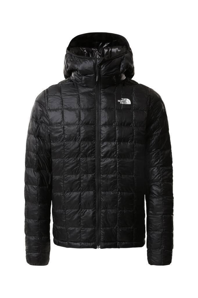The North Face Thermoball Eco Hoodie Kapüşonlu Erkek Mont Siyah - 1